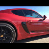 2013-2016 Porsche Cayman GT4 Style Side Air Scoop Vents
